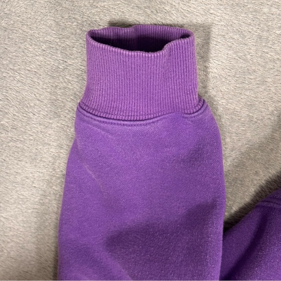 Dutch Bros Coffee Radiate Kindness Purple Hoodie Small Pullover Sweatshirt Comfy - Picture 8 of 15